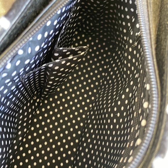 NWOT Black and White Cow Hide Purse - Picture 4 of 4